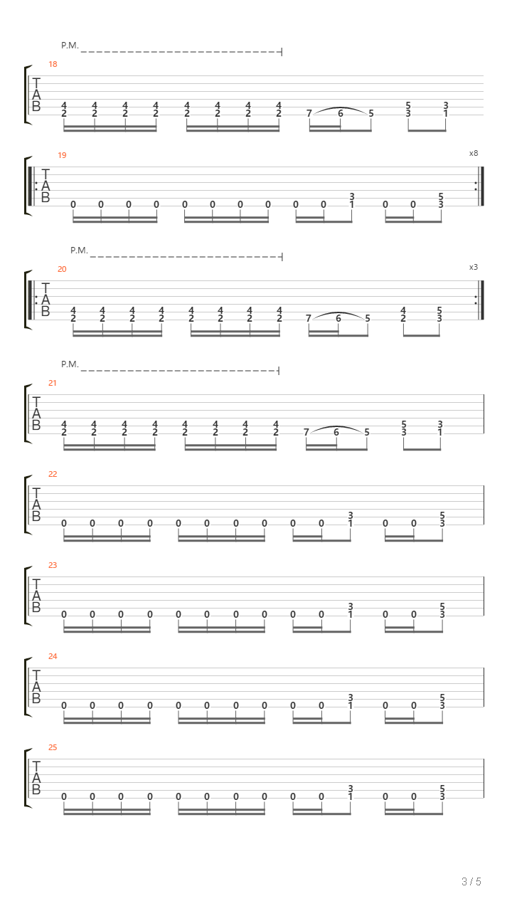 Iterations Of I吉他谱