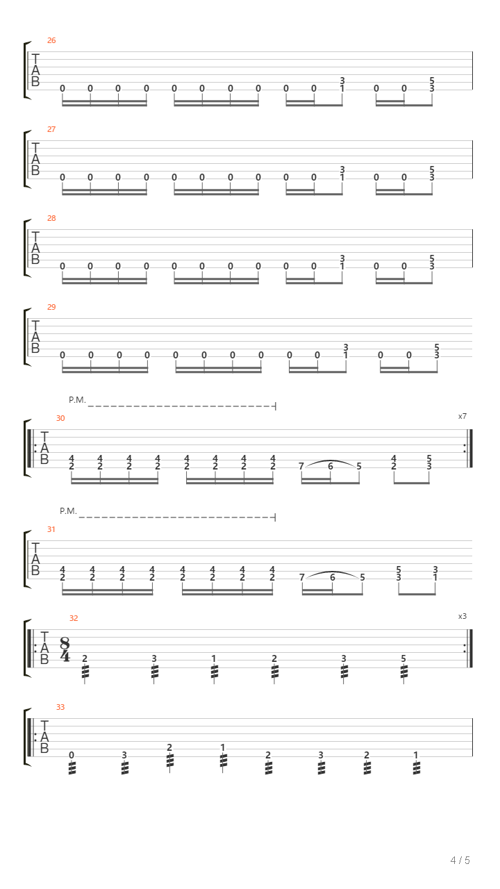 Iterations Of I吉他谱