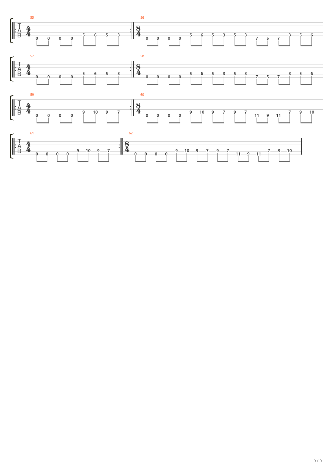 Progenitors Of A New Paradigm吉他谱