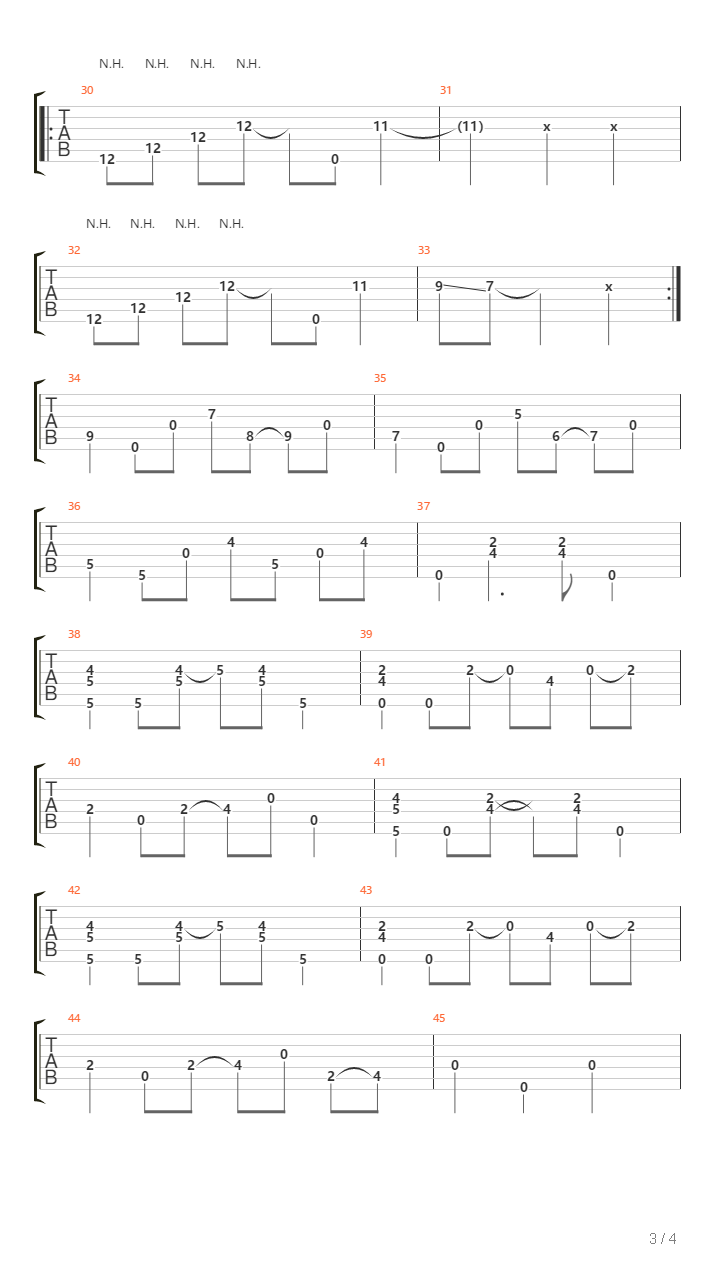 Folkspleen吉他谱