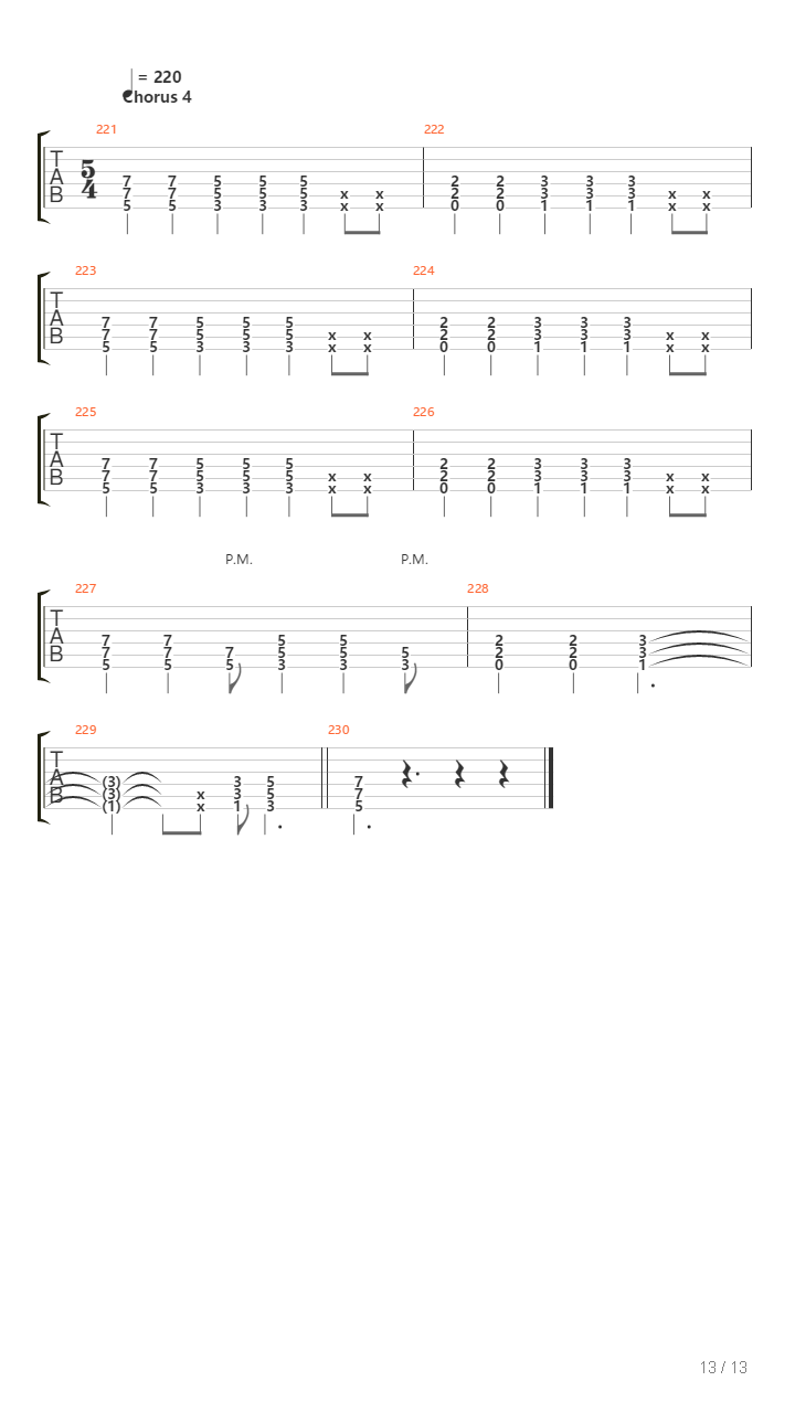 Reclamation吉他谱