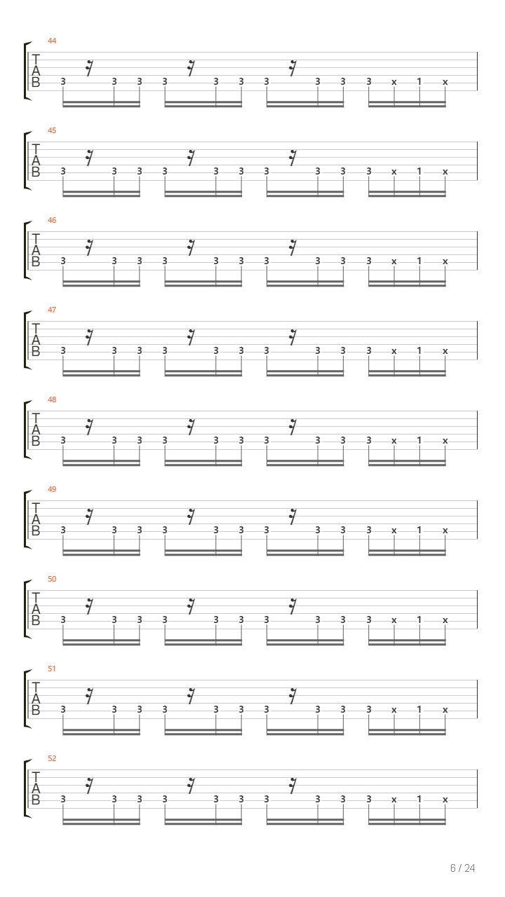 Kad Bi Bio Bijelo Dugme吉他谱