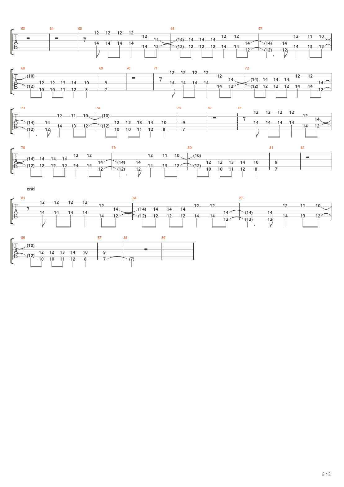 Pjesma Za Malu Pticu吉他谱