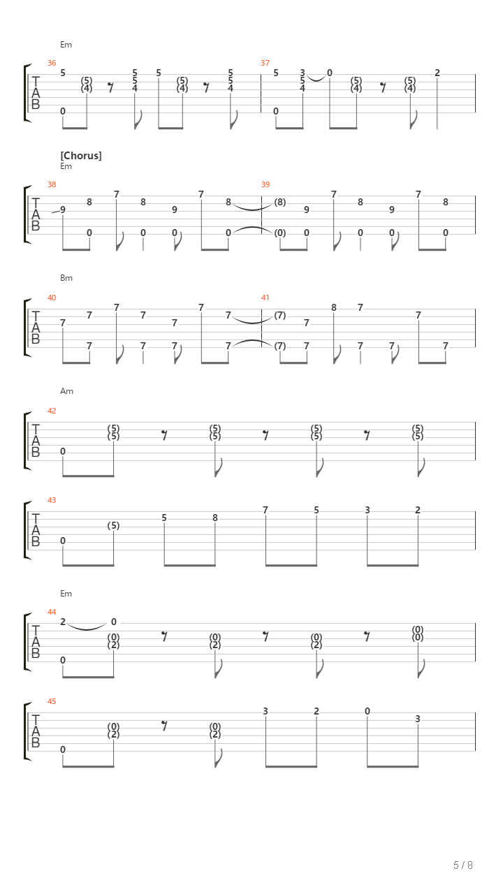 Ilomilo吉他谱