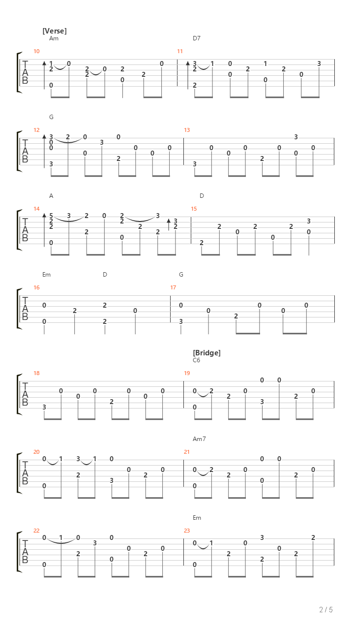 As Time Goes By吉他谱