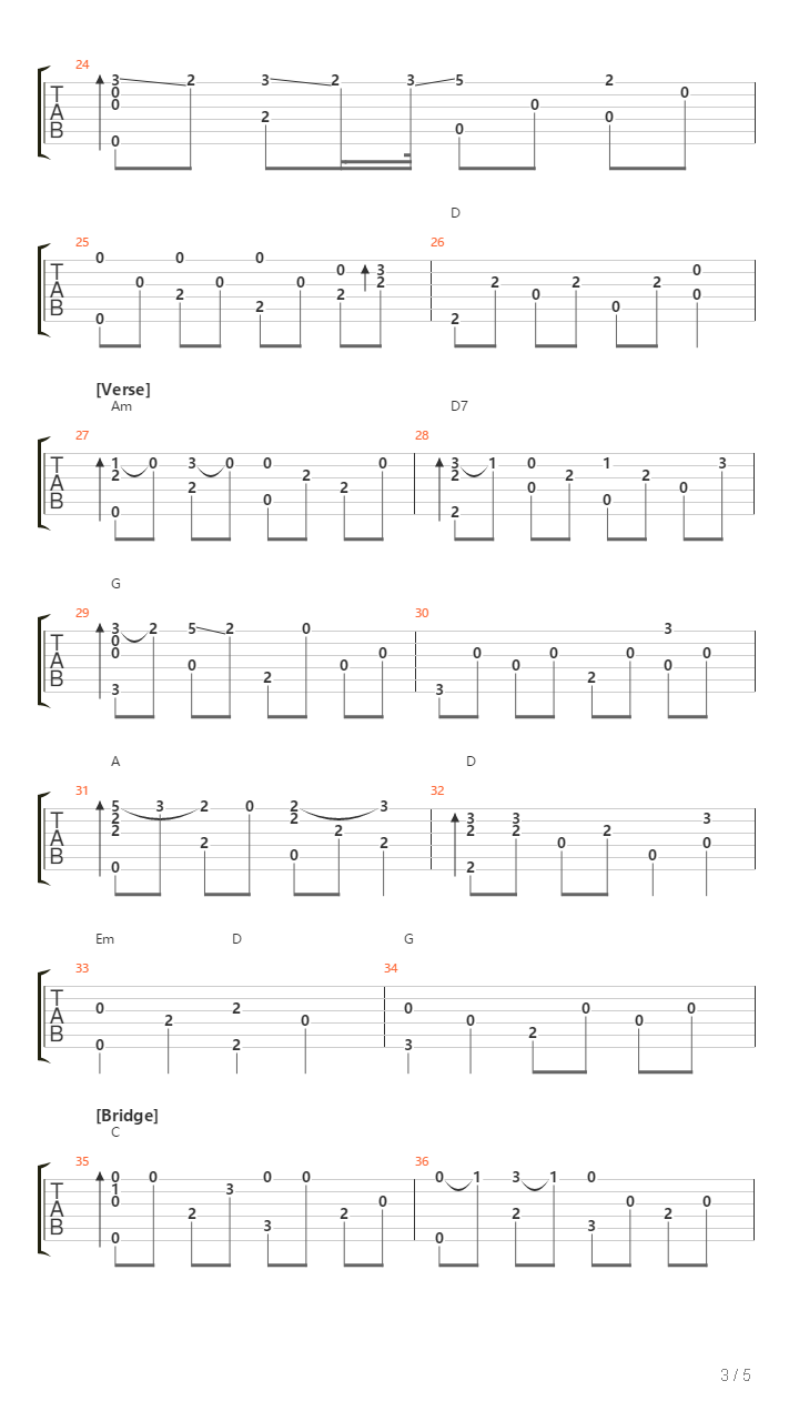 As Time Goes By吉他谱