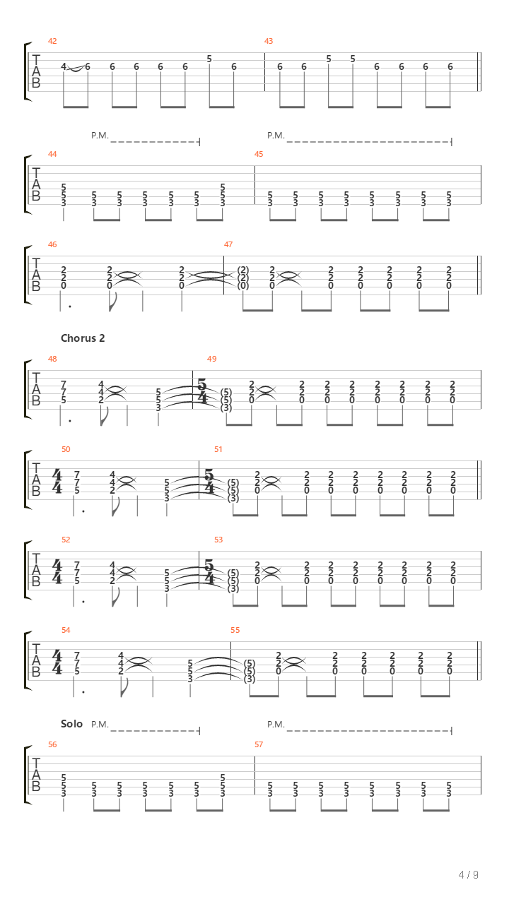 Corpus Christi吉他谱