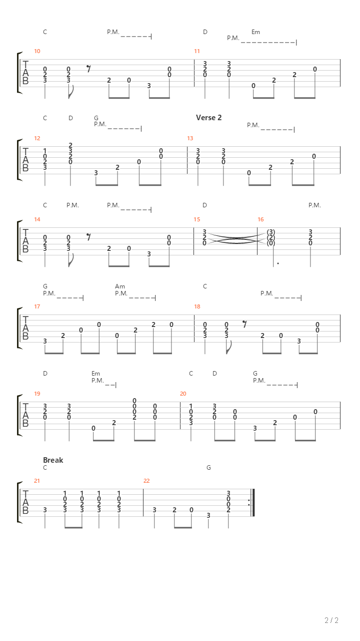 Between The Wars吉他谱