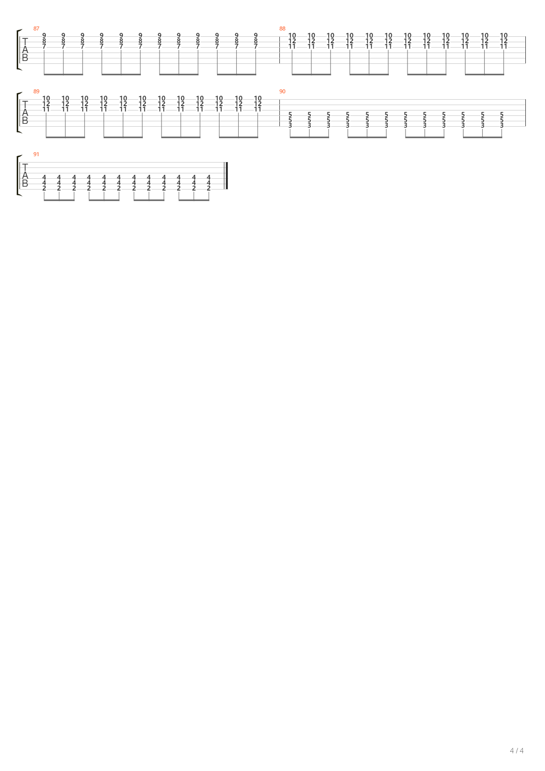 Pilori吉他谱