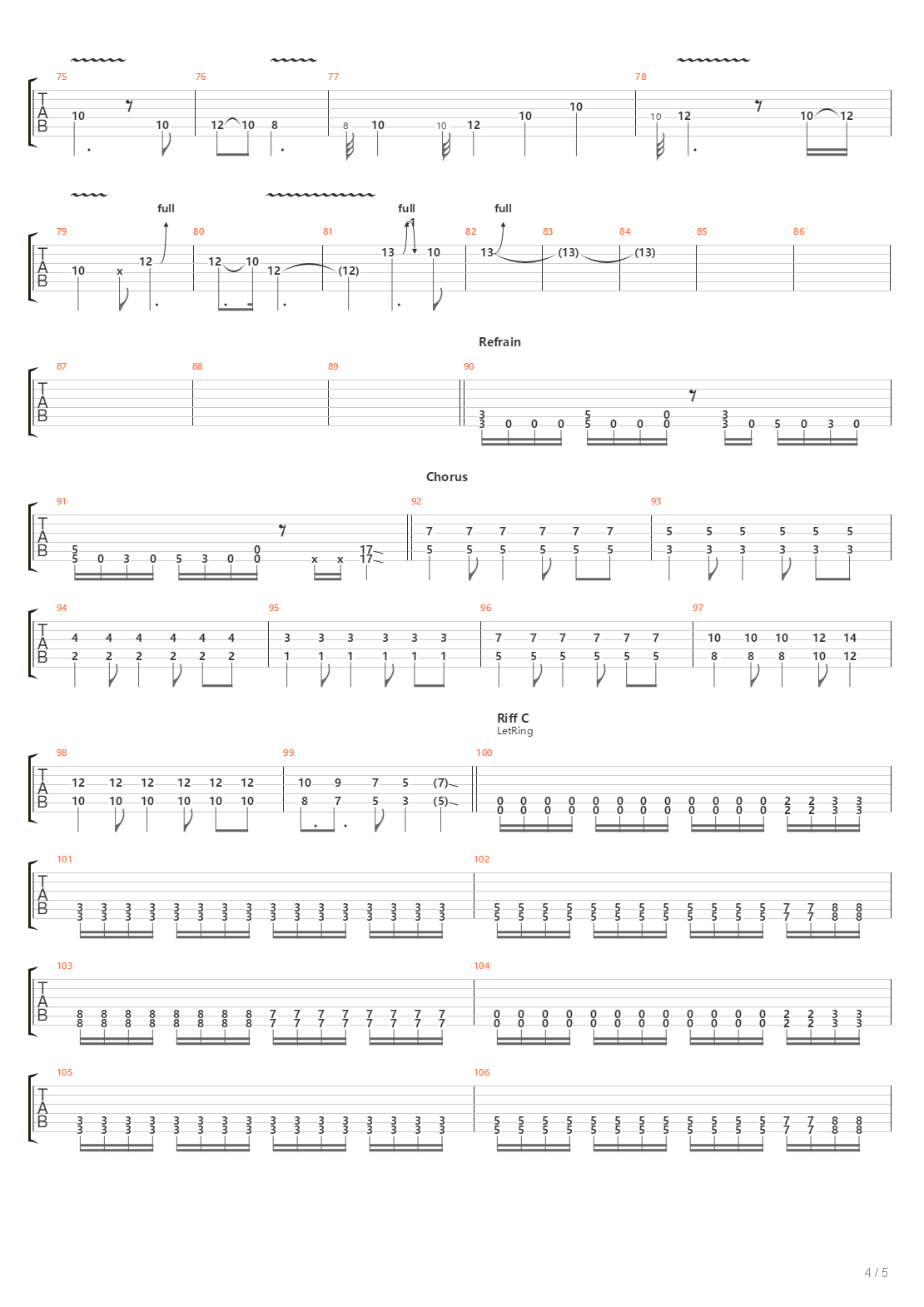 Lonely Train吉他谱