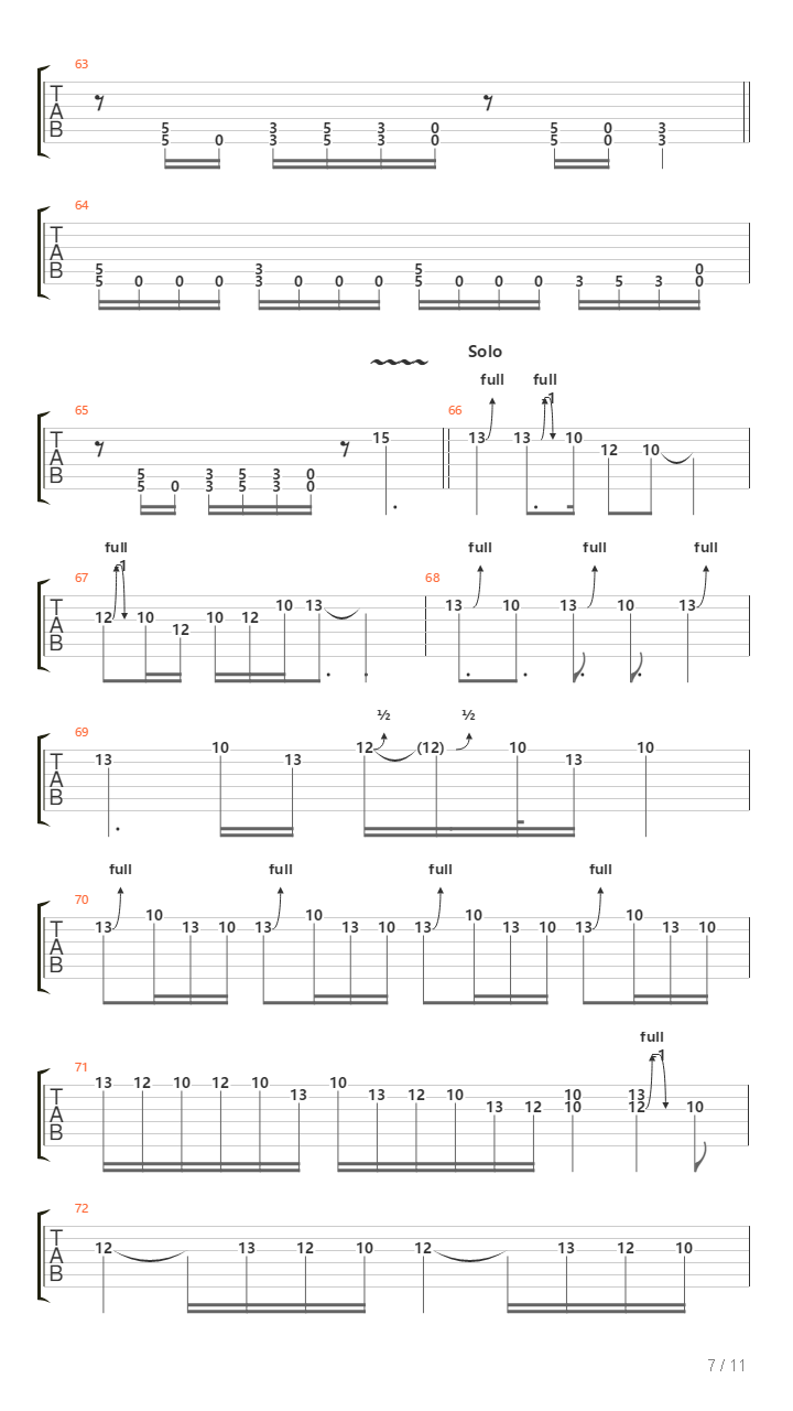 Lonely Train吉他谱