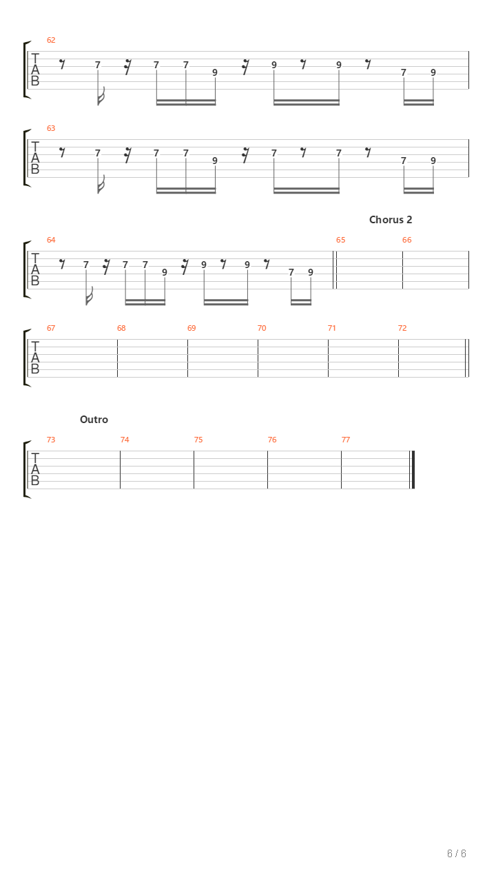 Sunrise吉他谱