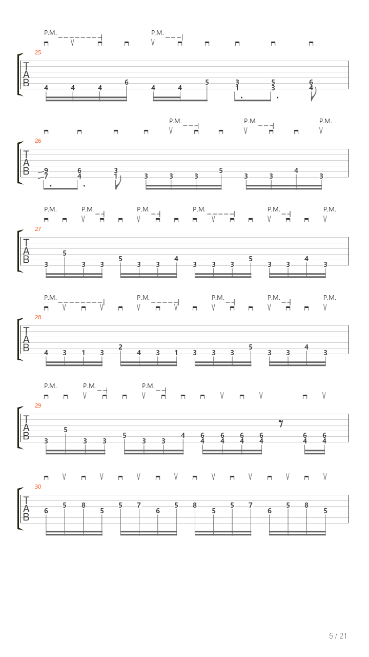 Blackmailer吉他谱