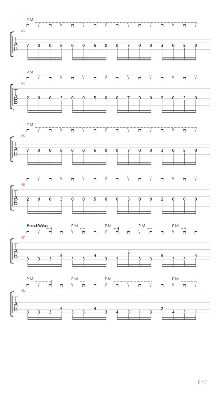 Blackmailer吉他谱