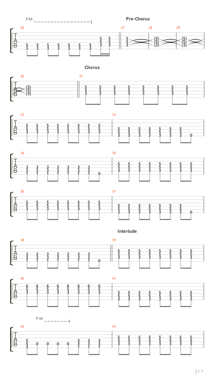 All The Small Things吉他谱