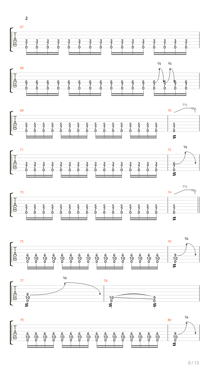 Axis吉他谱