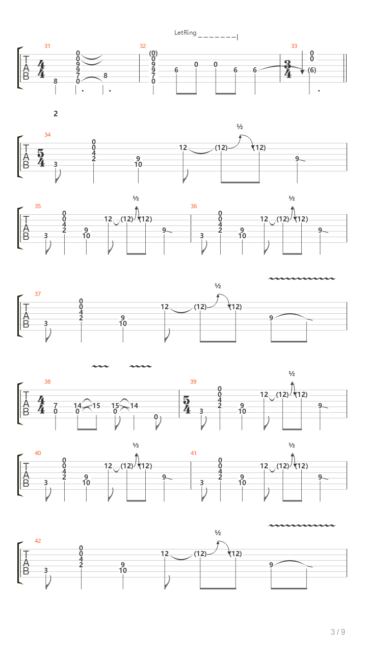 Metamorphosis吉他谱