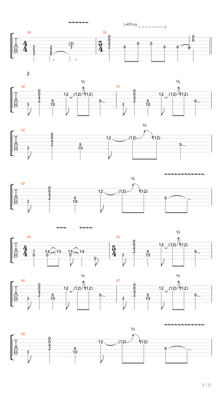 Metamorphosis吉他谱