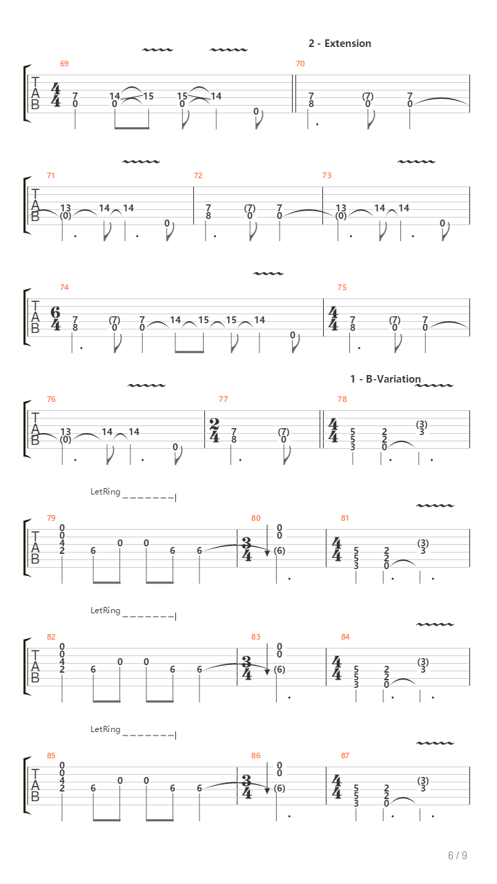 Metamorphosis吉他谱