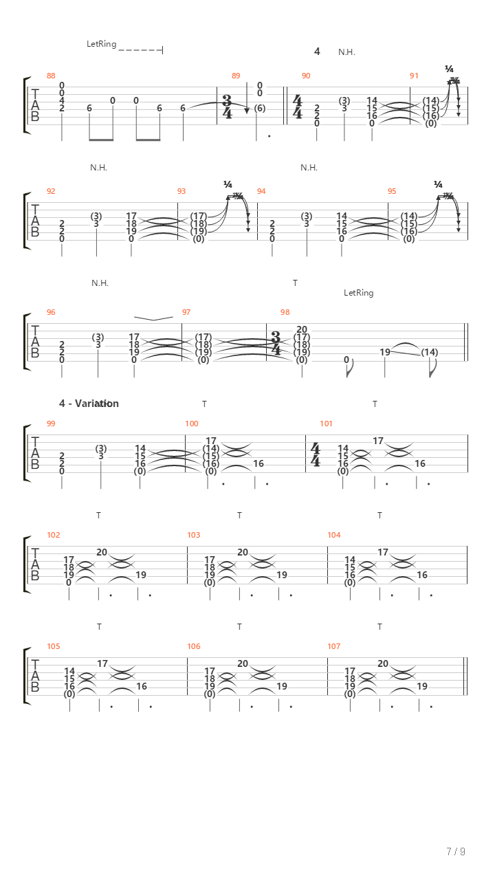 Metamorphosis吉他谱