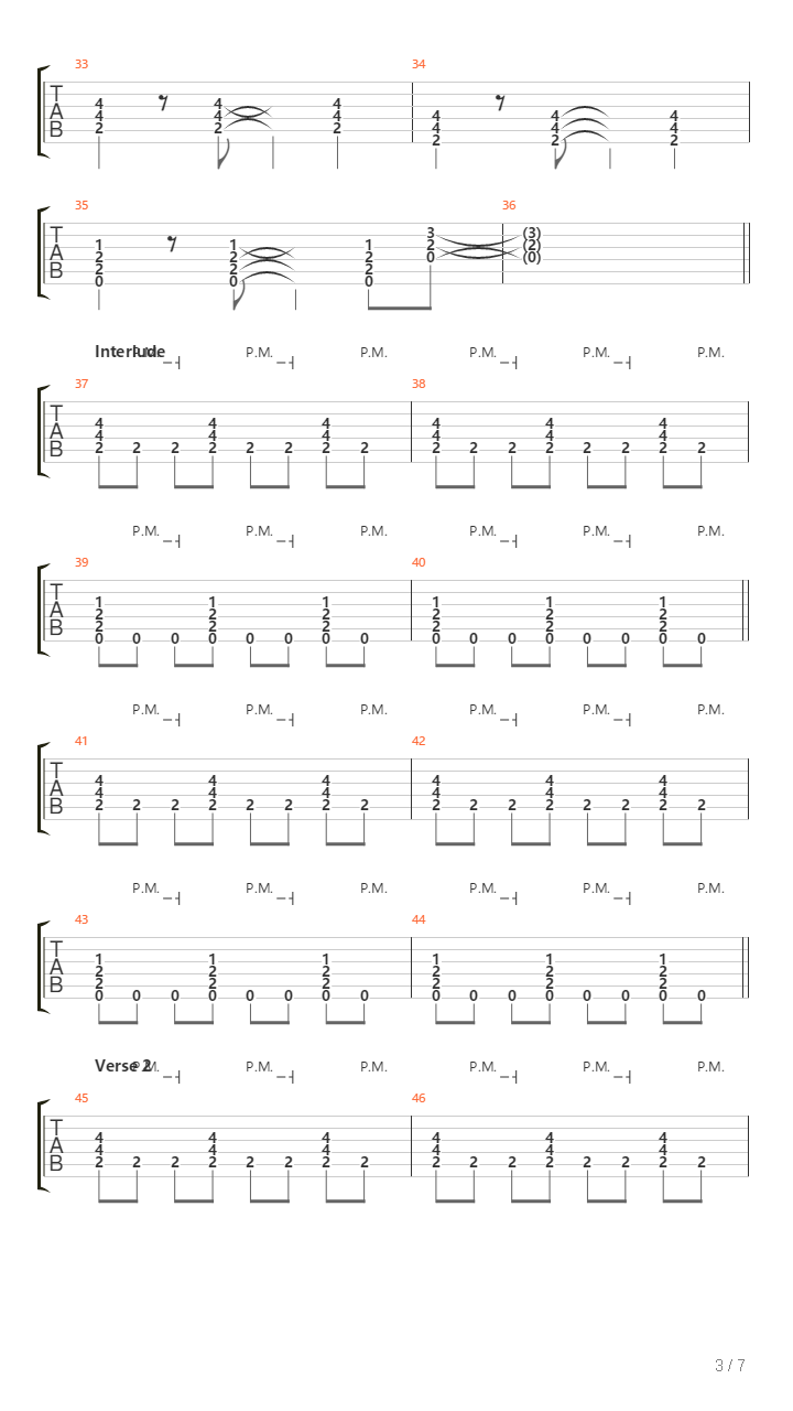 Round And Round And Round吉他谱
