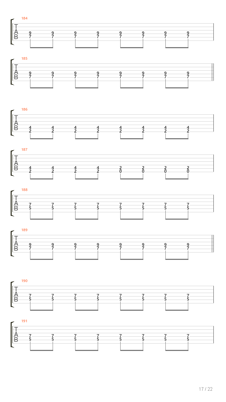 Ki Ra I吉他谱