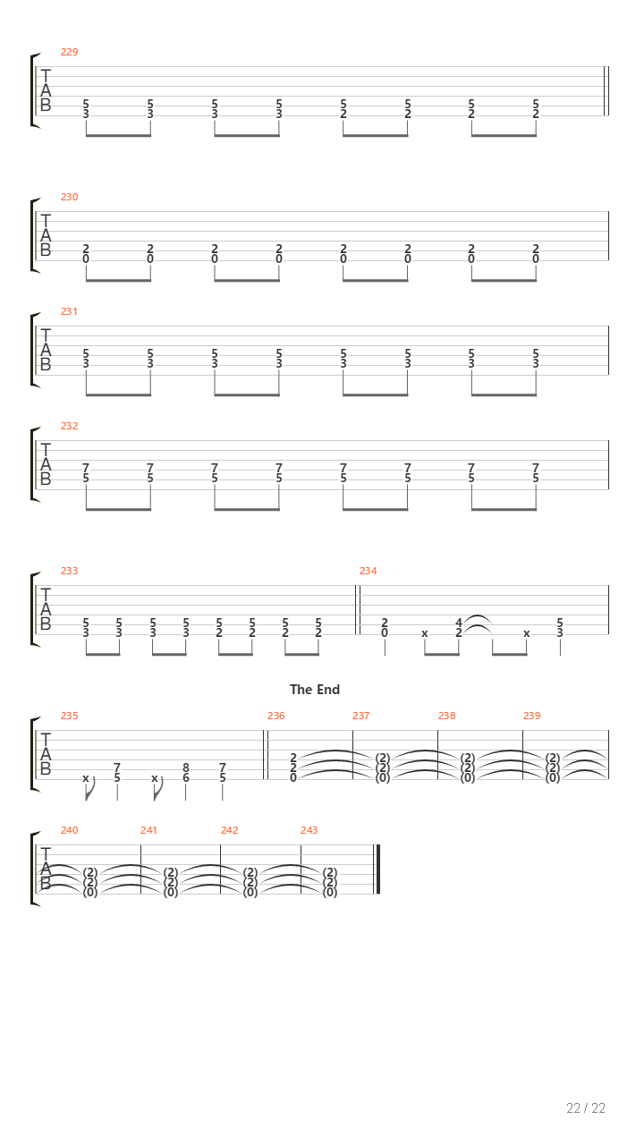 Ki Ra I吉他谱