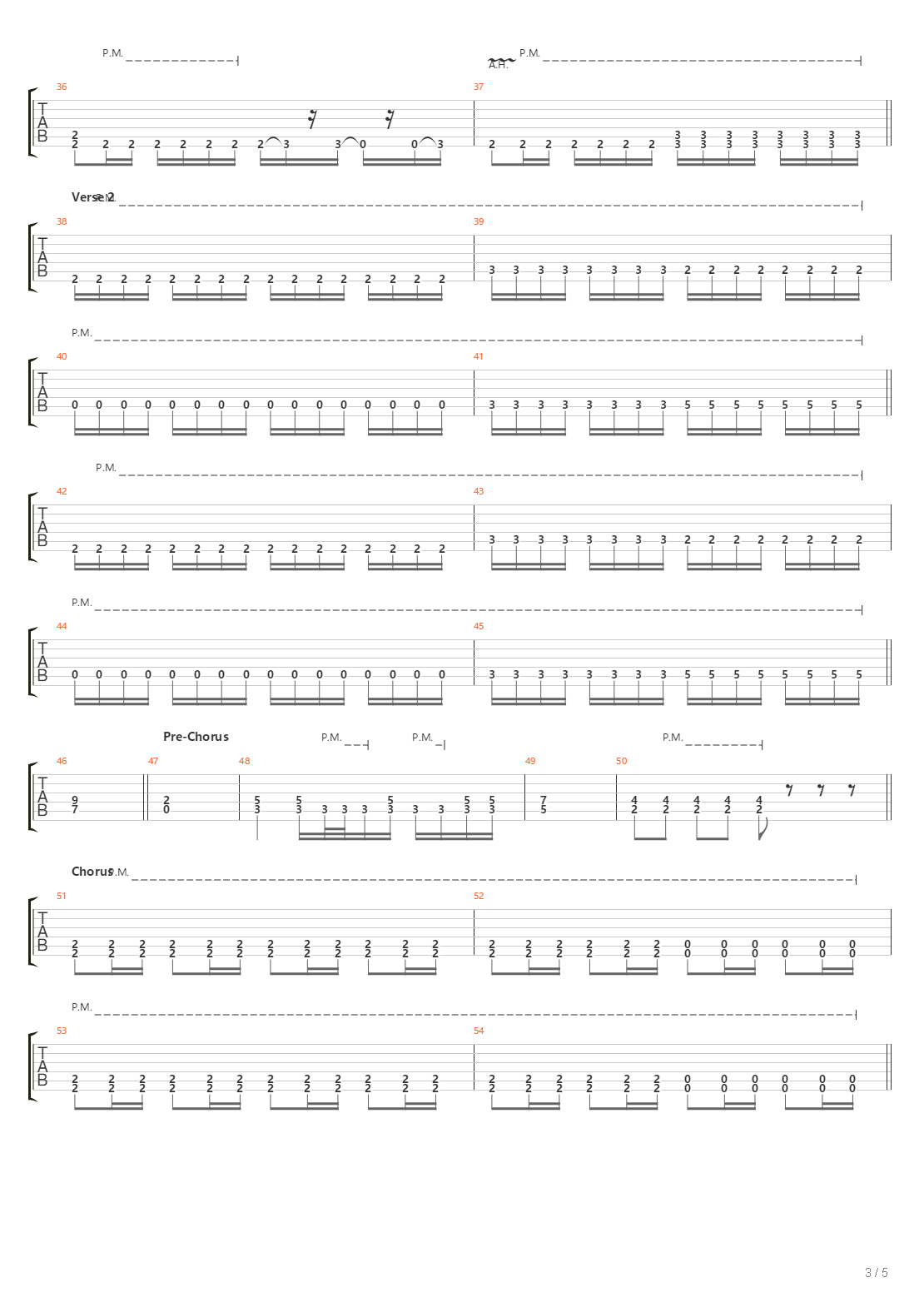 Njord吉他谱