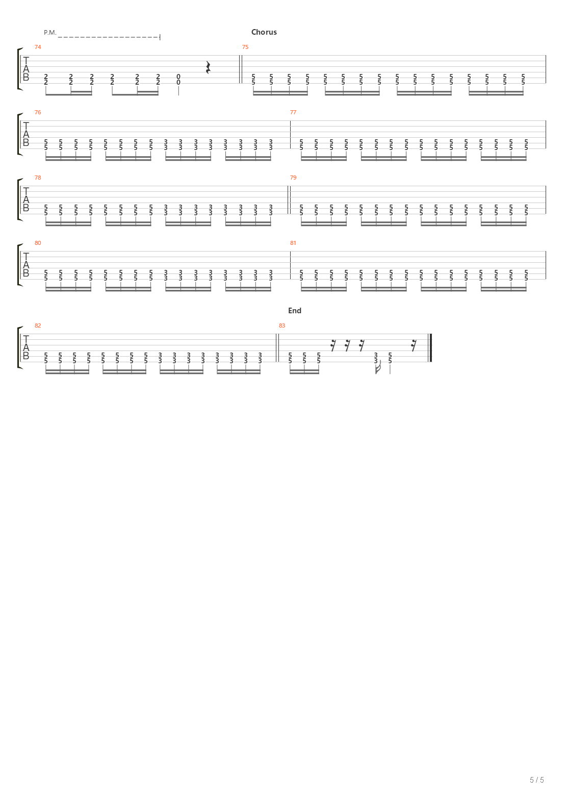 Njord吉他谱