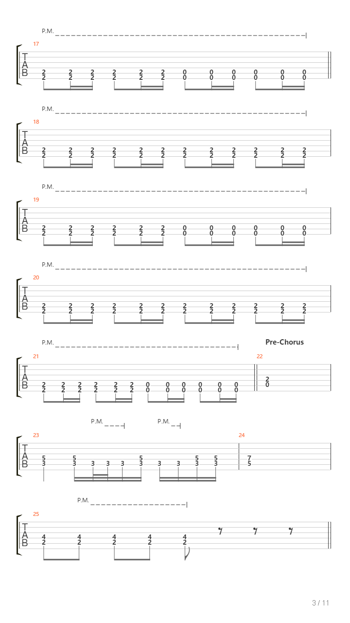 Njord吉他谱