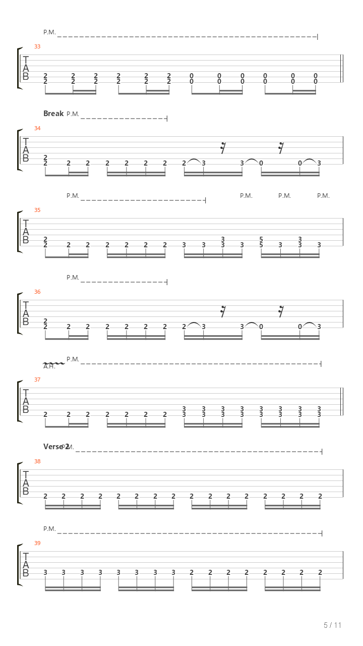 Njord吉他谱