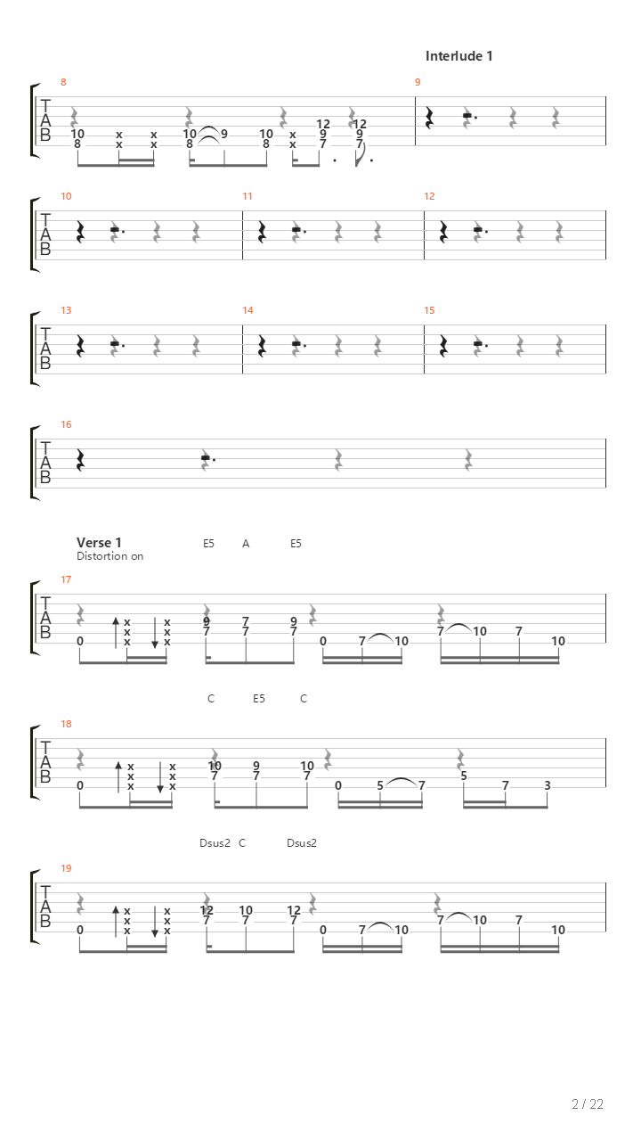 Siege Engine吉他谱