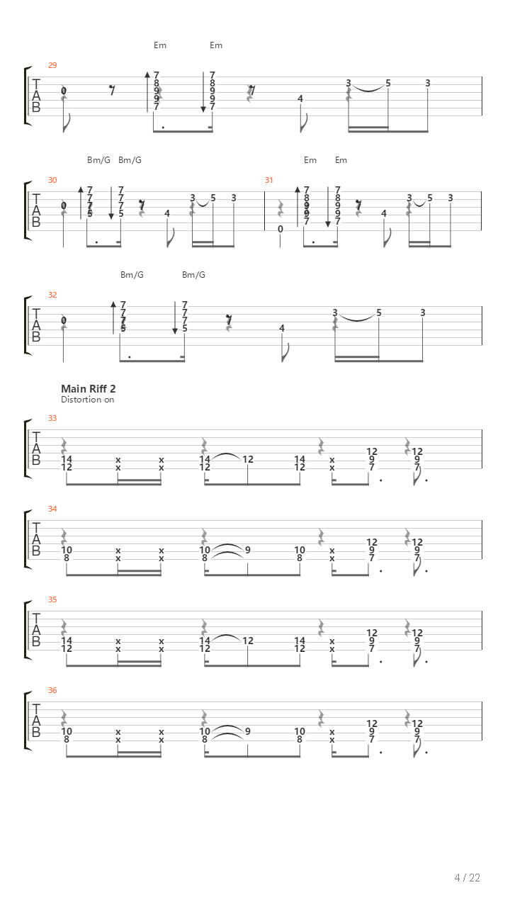 Siege Engine吉他谱