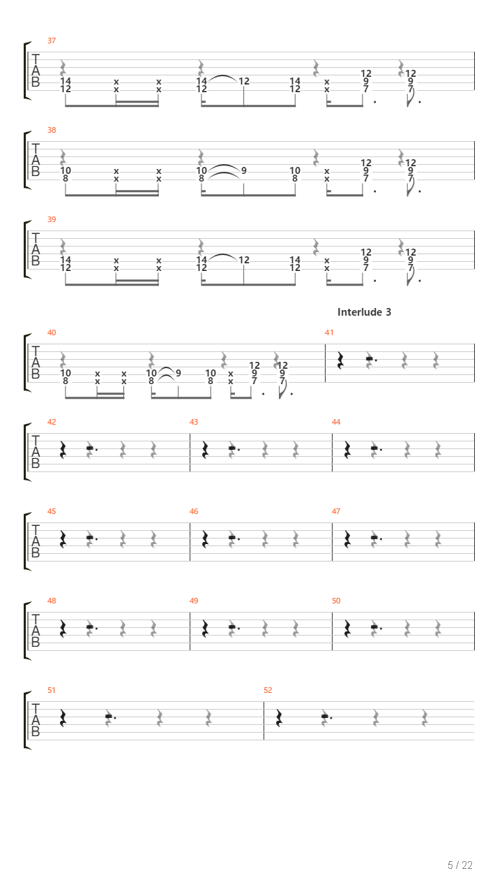 Siege Engine吉他谱