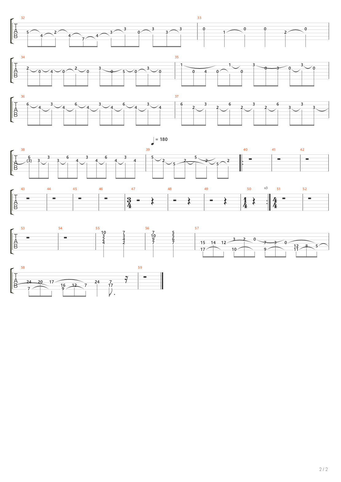 Cemetery Level 1吉他谱