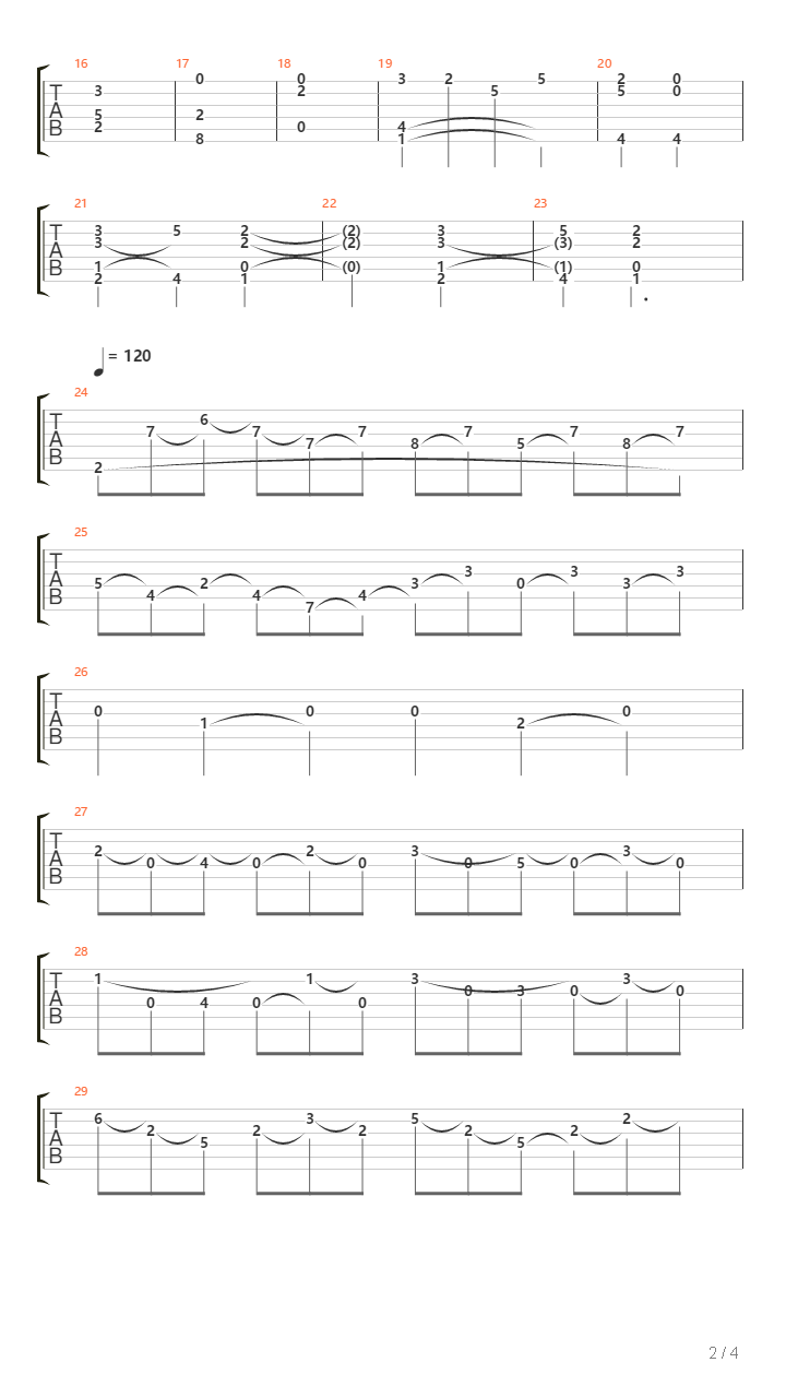 Cemetery Level 1吉他谱