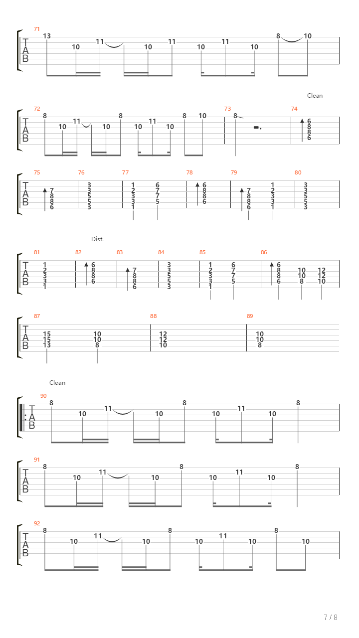 A Nossa Vez吉他谱