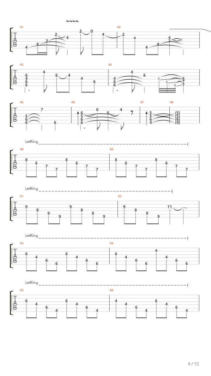 Rosewood吉他谱