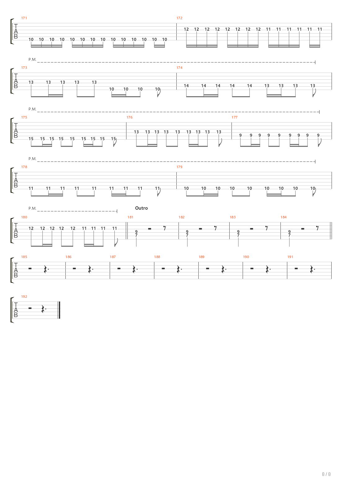 Rabid吉他谱