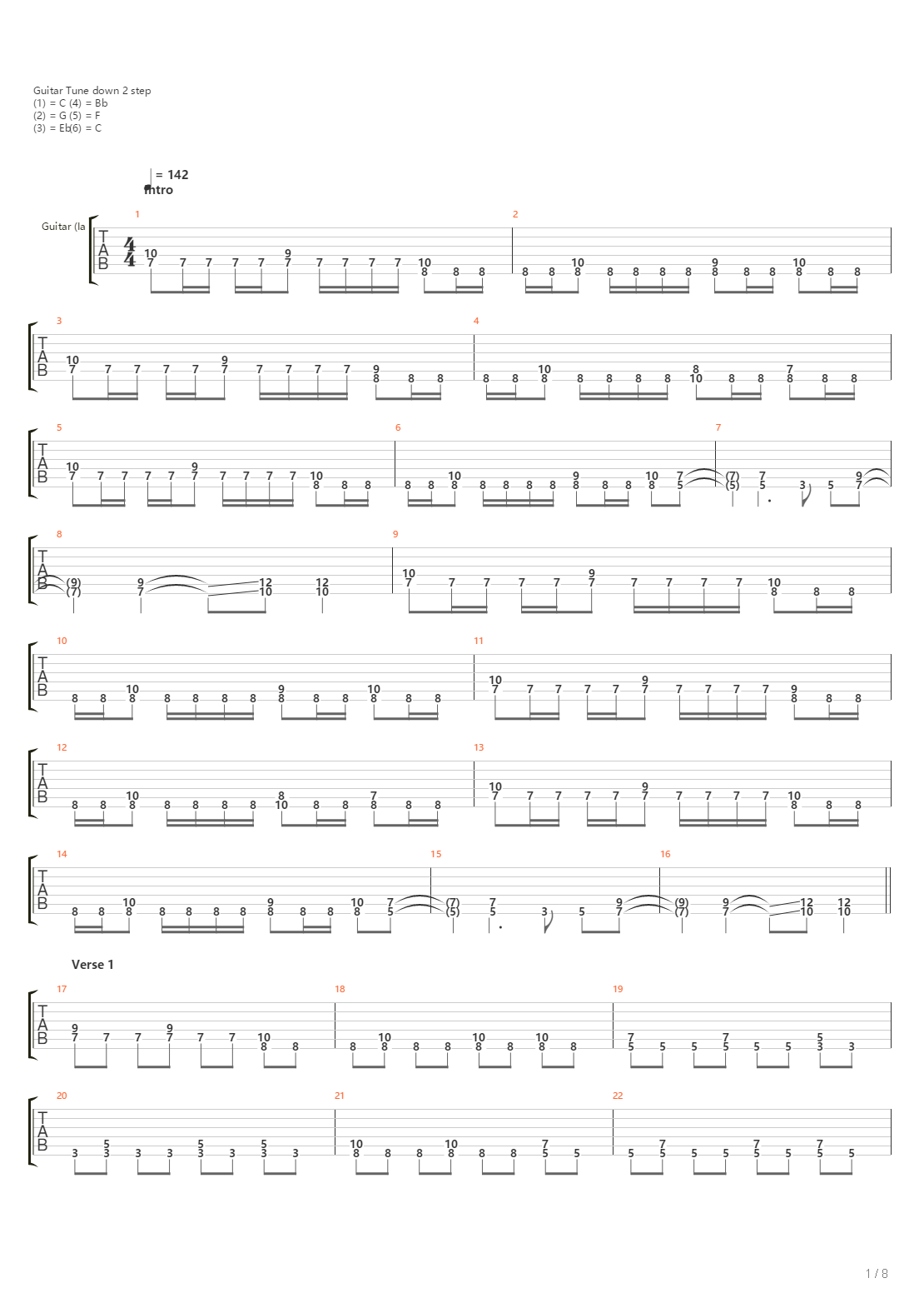 Endless Ways吉他谱