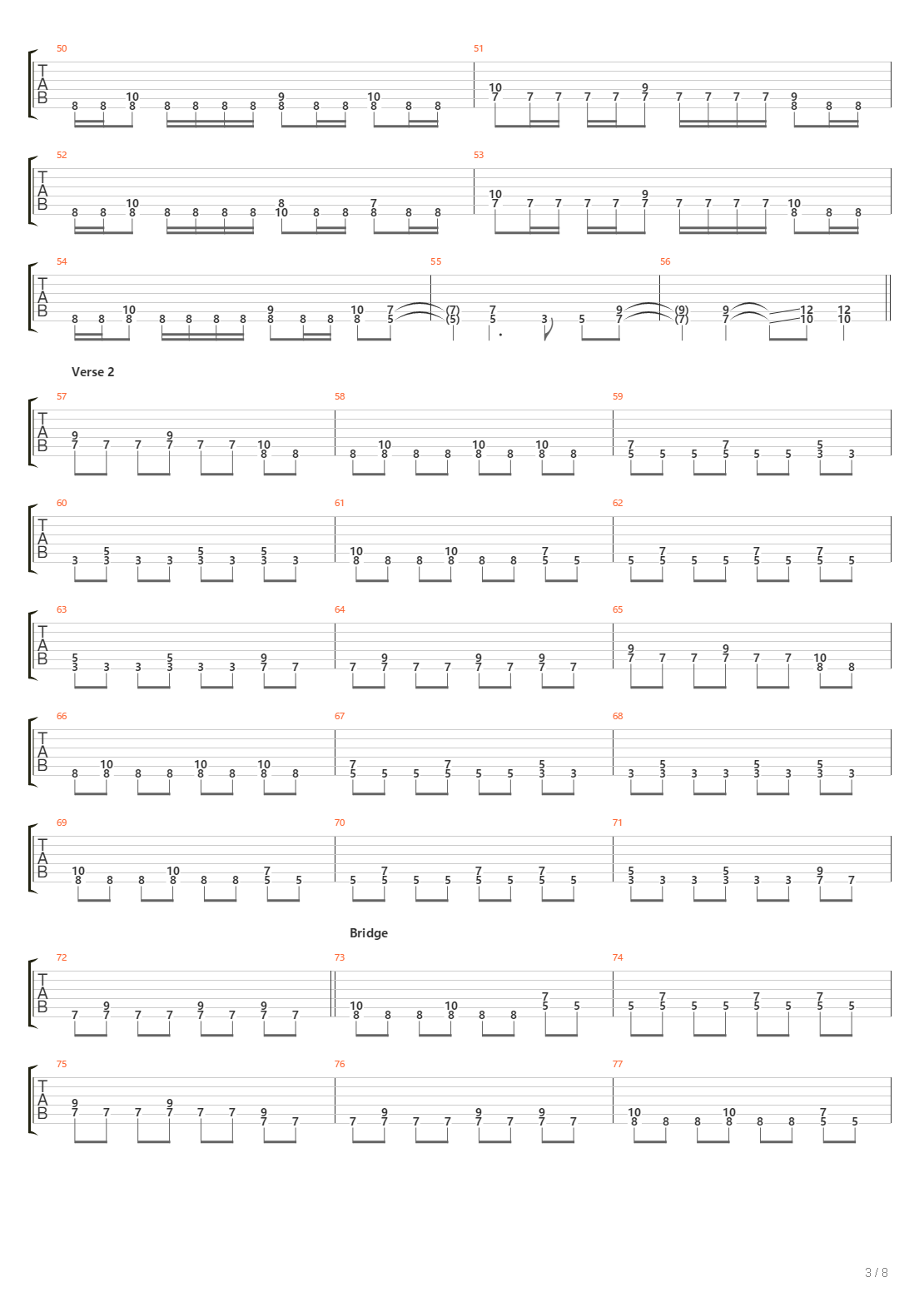 Endless Ways吉他谱