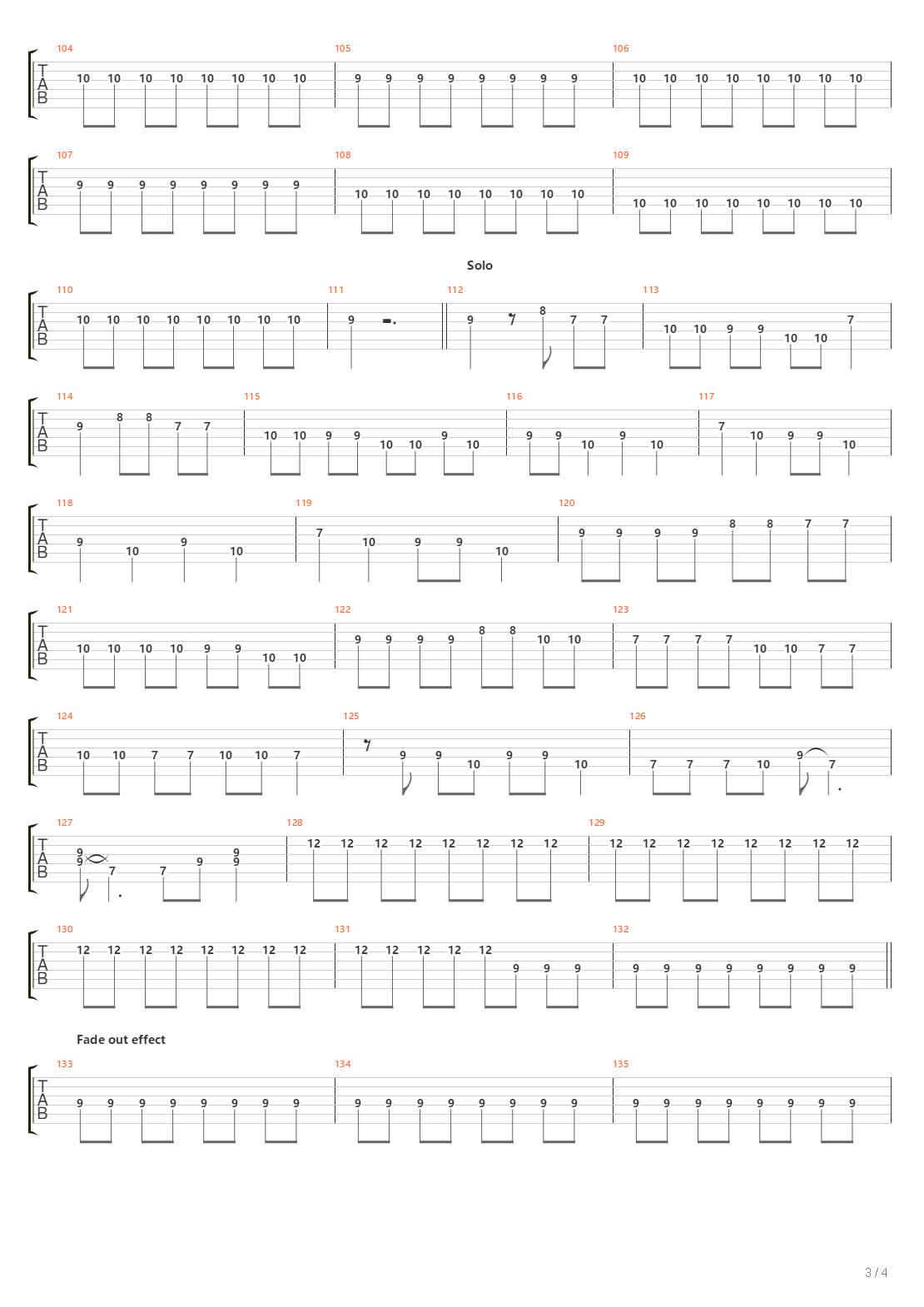 Vladimir Central Prison(弗拉基米尔中央监狱)吉他谱