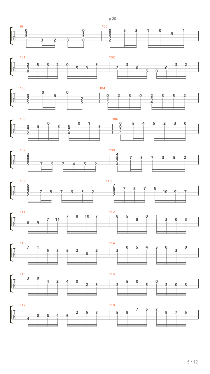 Sonata No 2 In A Minor Bwv 1003 Ii Fuga吉他谱