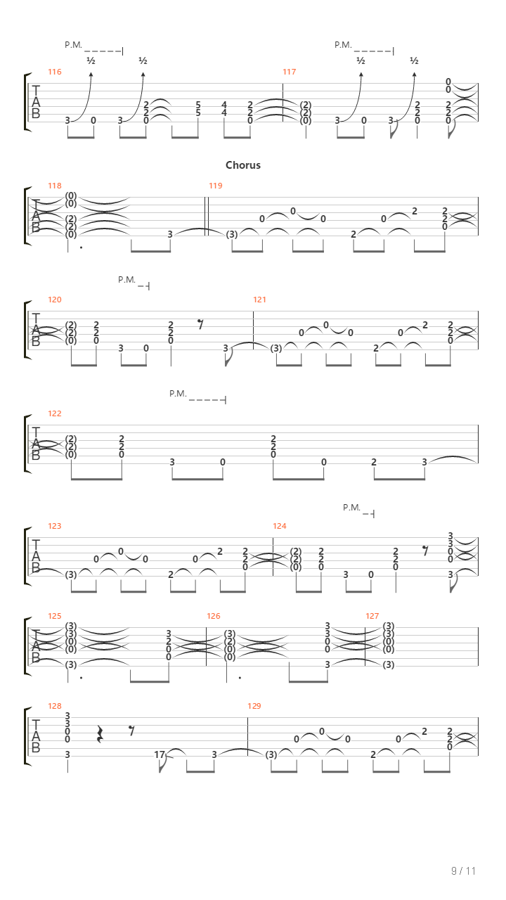 Love You Til It Hurts吉他谱