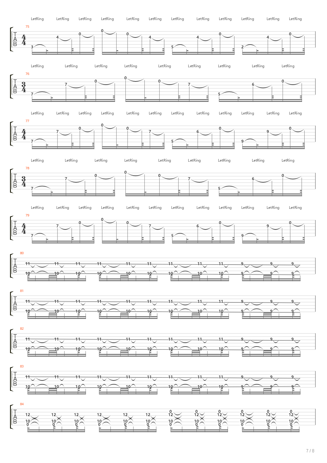 Trapdoor吉他谱