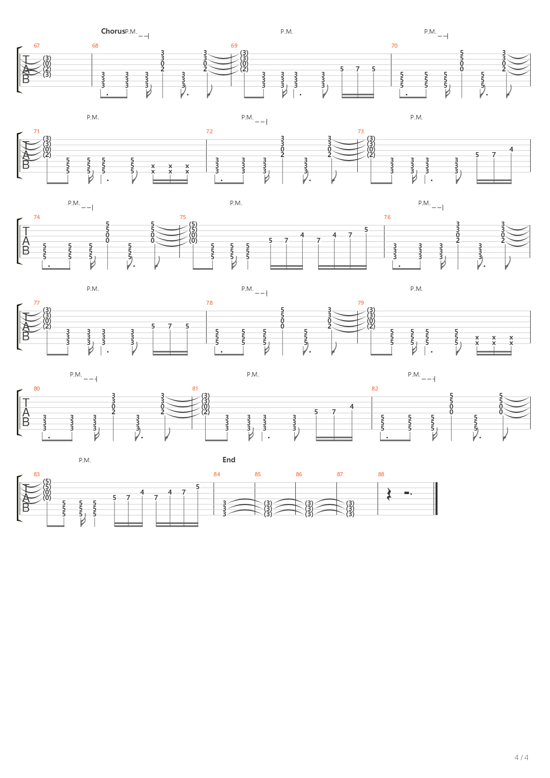 Wander吉他谱