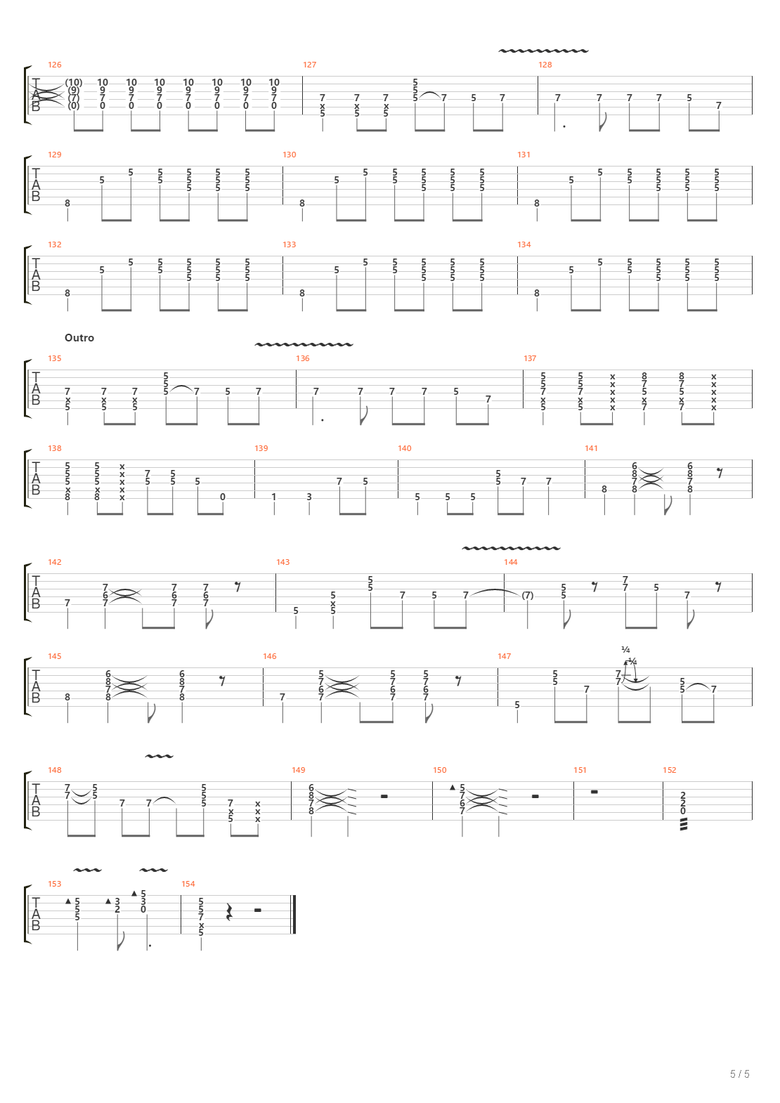 Bow River吉他谱