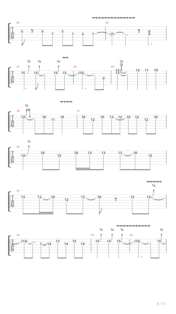 Bow River吉他谱