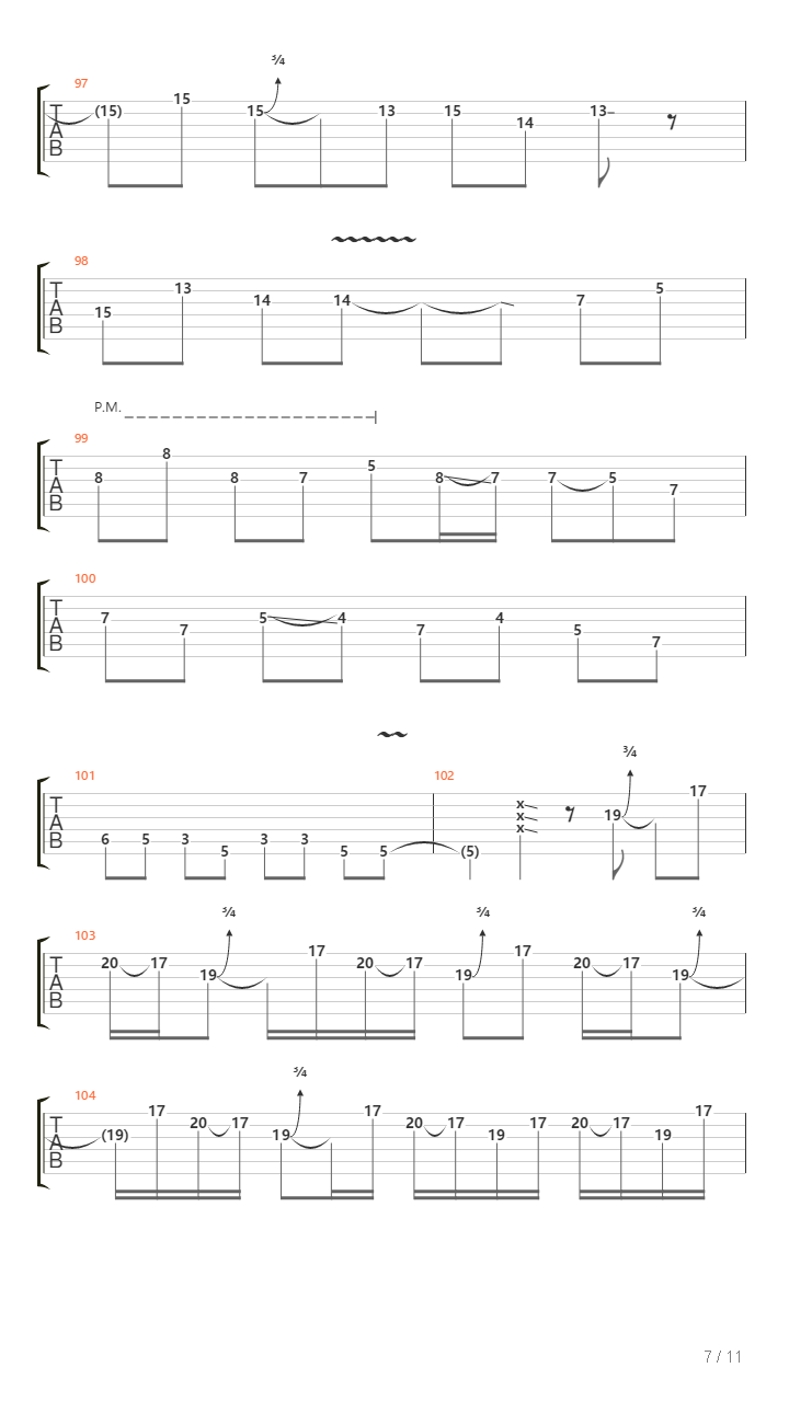 Bow River吉他谱