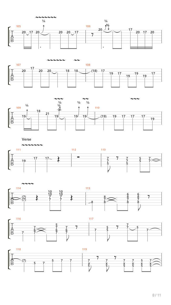 Bow River吉他谱